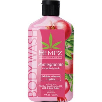Hempz Pomegranate Body Wash (17oz)