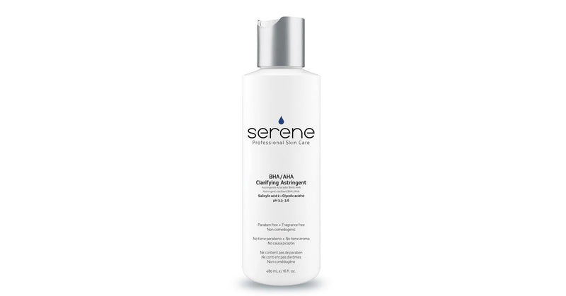 Serene BHA/AHA Clarifying Astringent (8oz.)