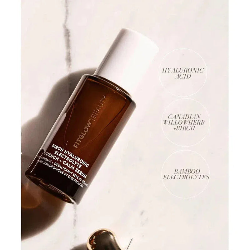 Fitglow Birch Hyaluronic Quench + Calm Serum (30ml)