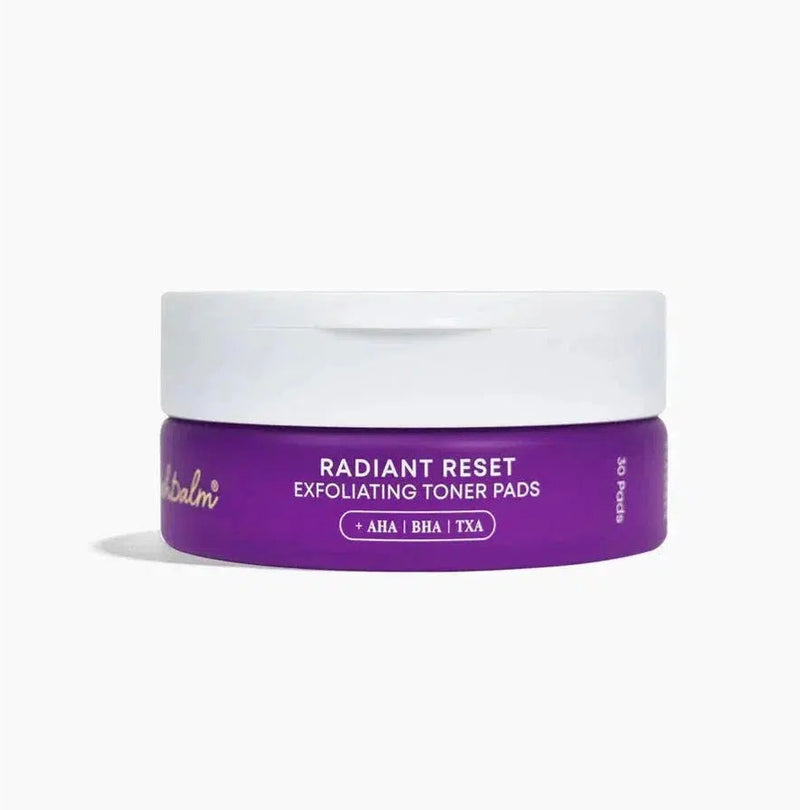 Bushbalm "Radiant Reset" Exfoliating Toner Pads (30/jar)