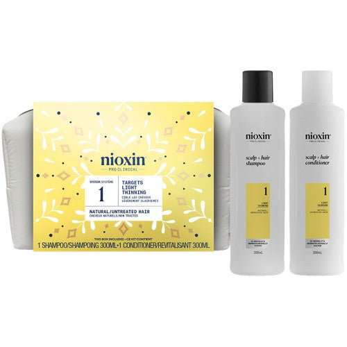 Nioxin System 1 Holiday Bag 2pk | The Skincare Supply