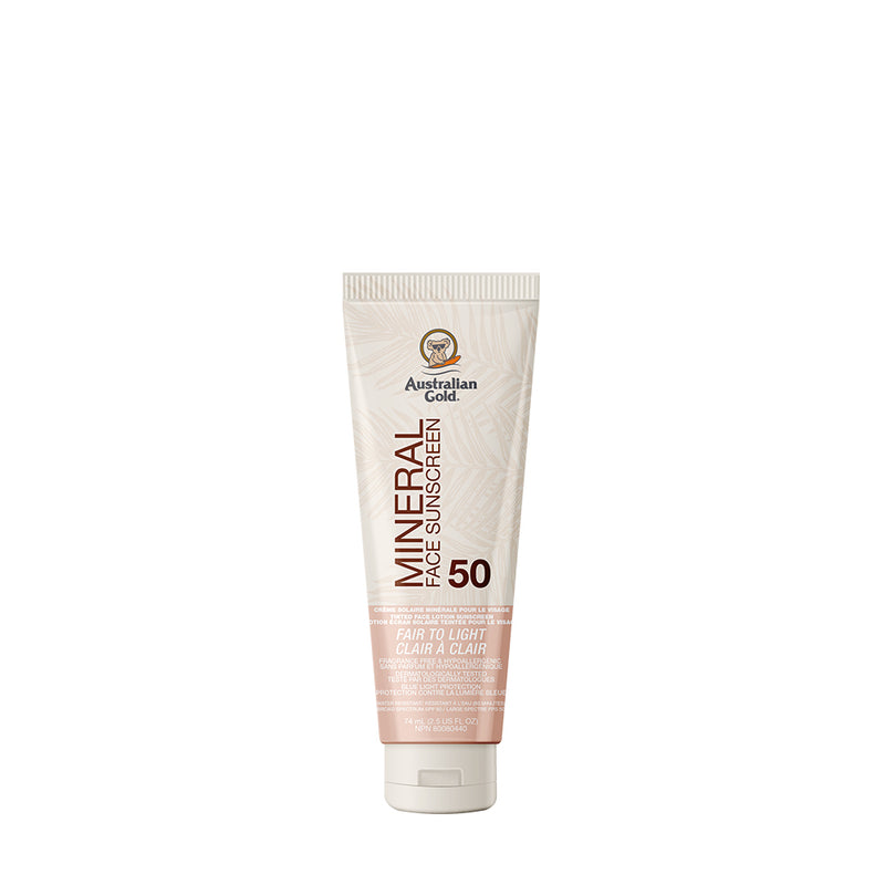 SPF 50 Mineral Tinted Face Fair to Light (2.5oz)