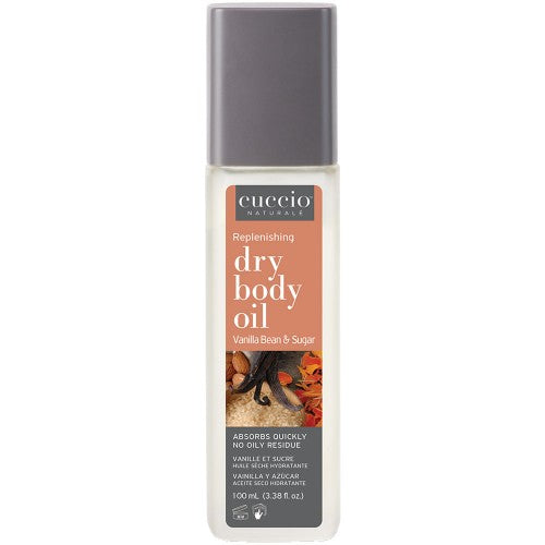 Cuccio Dry Body Oil Vanilla Bean & Sugar 3oz