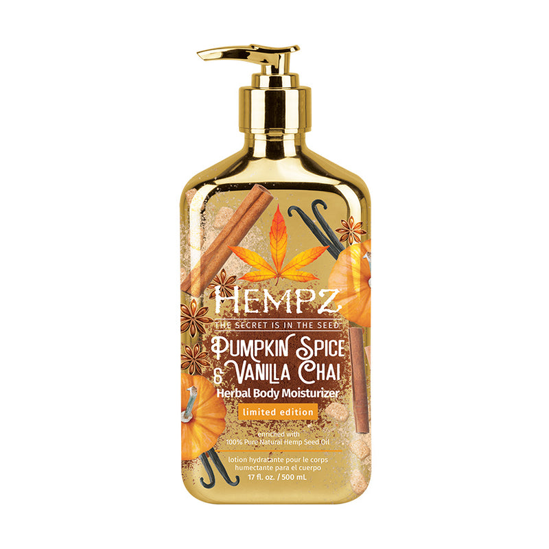 Hempz Pumpkin Spice & Vanilla Chai Moisturizer (17oz)