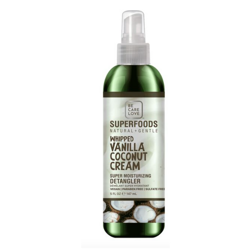 Superfoods Whipped Vanilla Coconut Cream Super Moisturizing Detangler