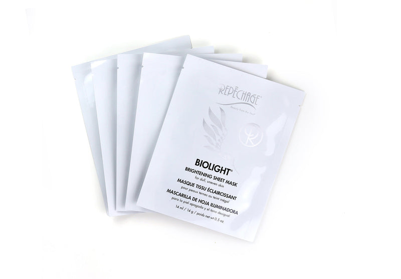Repechage Biolight Brightening Sheet Mask (5 sheet masks)