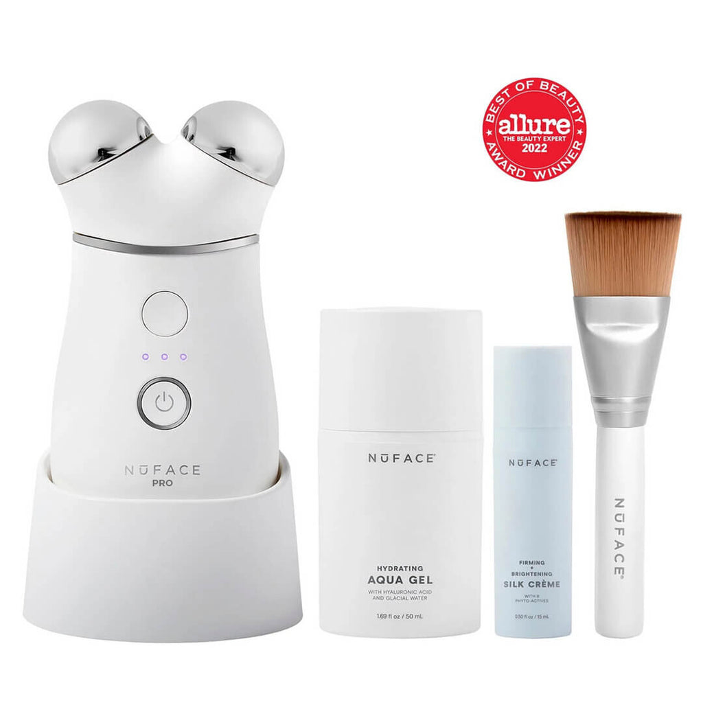 Nuface Trinity+ Pro Smart Advanced Facial Toning Kit | The Skincare Supply