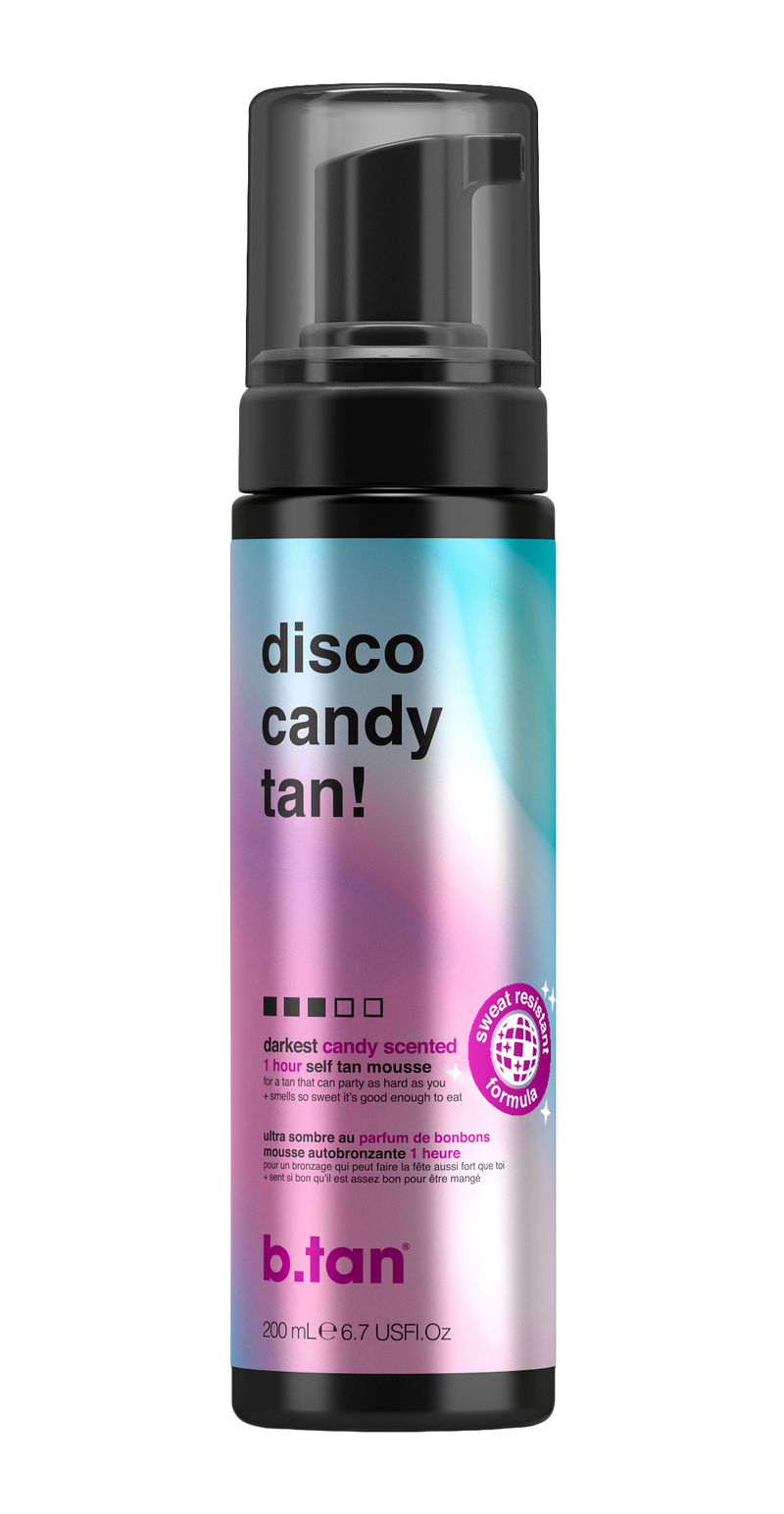 disco candy tan self tan mousse (6.7oz)