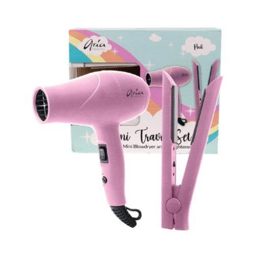 Aria Beauty Mini Travel Set (Pink)