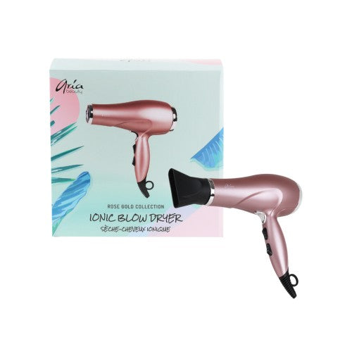 Aria Beauty Rose Gold Ionic Blow Dryer