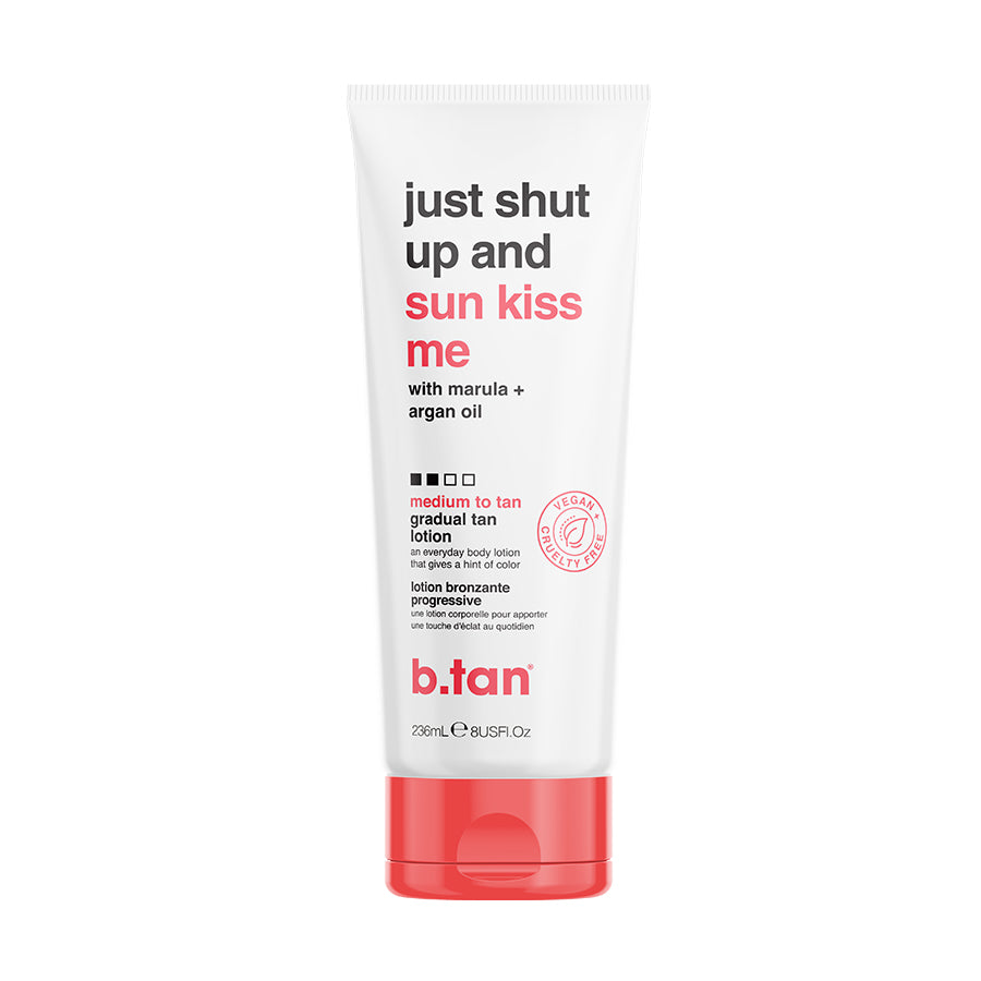 just shut up and sun kiss me gradual tan lotion (8oz)