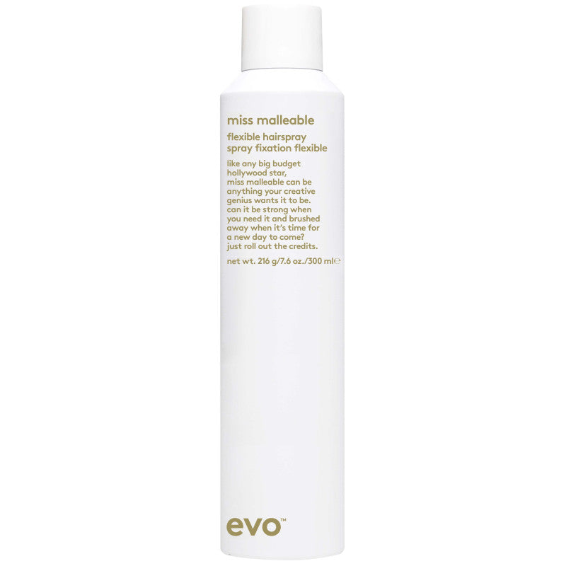 Evo Miss Malleable Flexible Hairspray 300ml