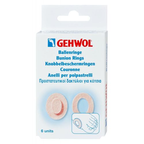 Gehwol Bunion Rings Oval 6/Box