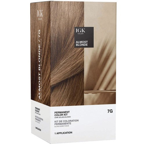 IGK Permanent Color Kit 7G Almost Blonde