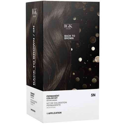IGK Permanent Color Kit 5N Back To Brown