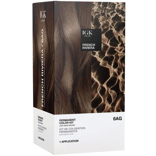 IGK Permanent Color Kit 6AG French Riviera
