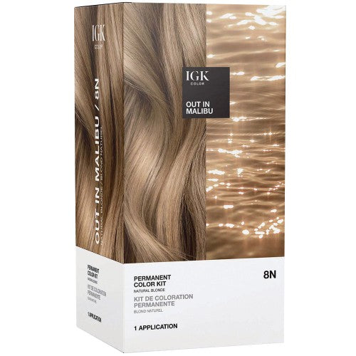 IGK Permanent Color Kit 8N Out In Malibu