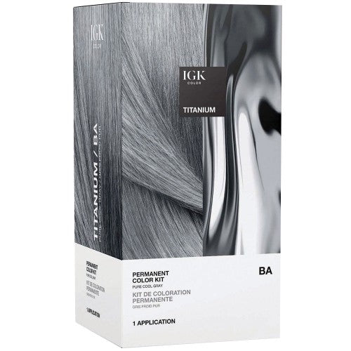 IGK Permanent Color Kit BA Titanium