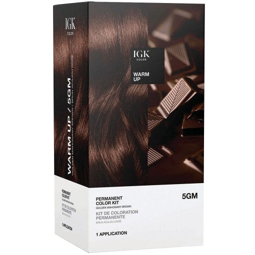 IGK Permanent Color Kit 5GM Warm Up