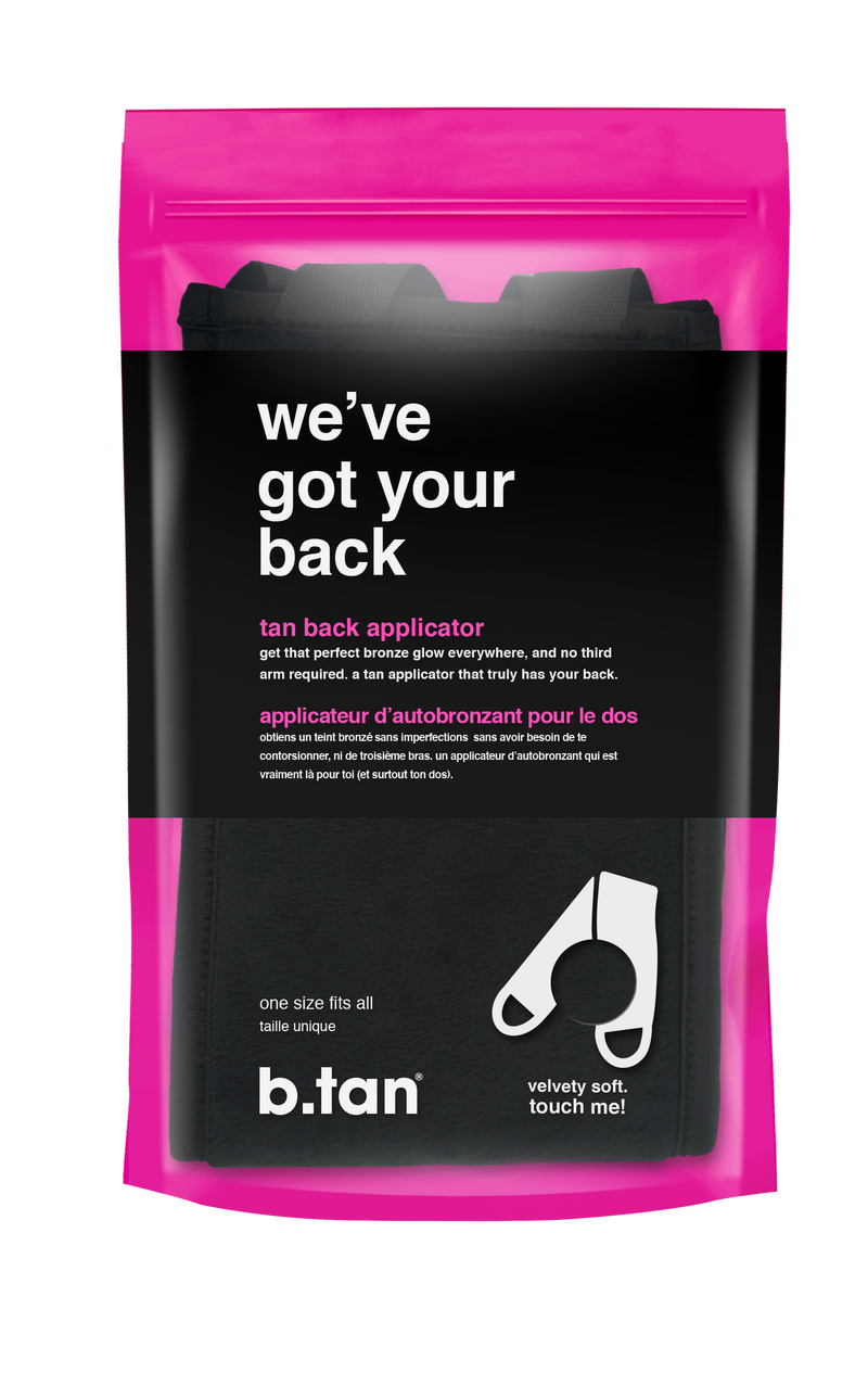 we’ve got your back applicator mitt