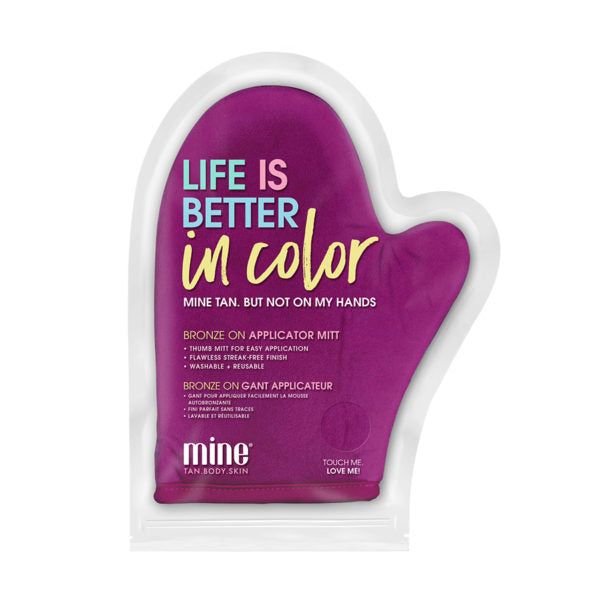 Bronze On Applicator Mitt