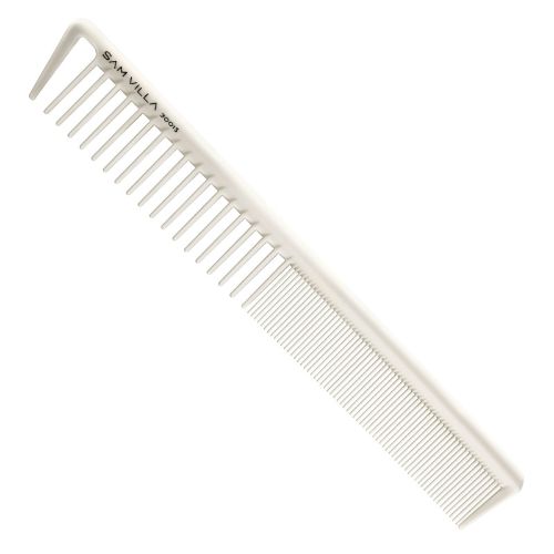 Sam Villa Signature Short Cutting Comb (Ivory)