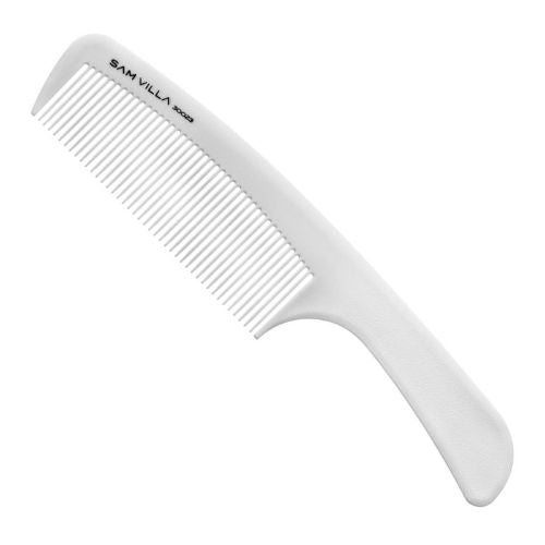 Sam Villa Artist Series Handle Comb (Ivory)