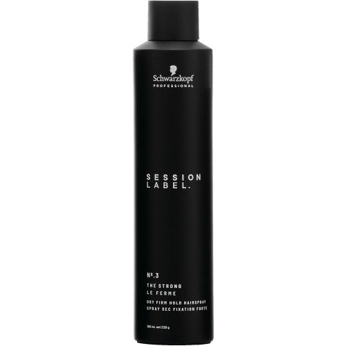 Schwarzkopf Session Label The Strong Dry Firm Hold Hairspray