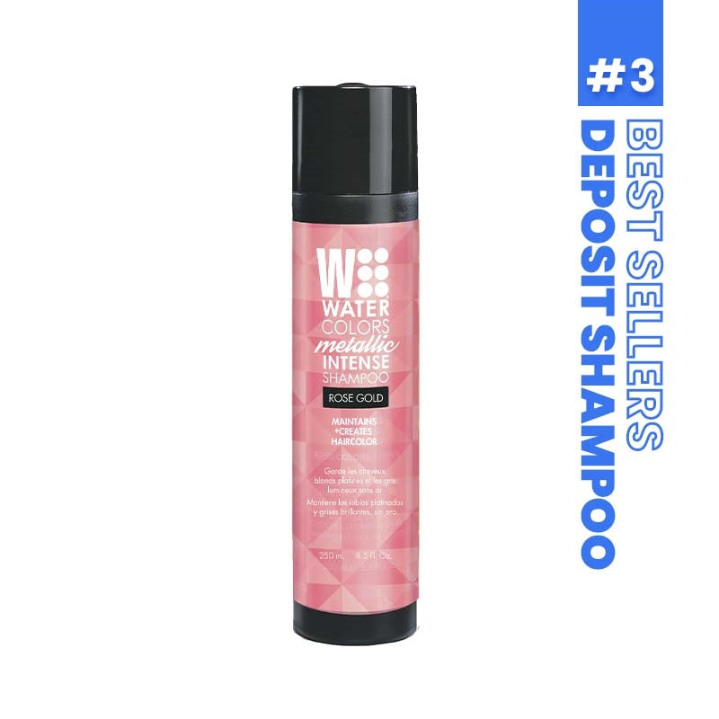 Tressa - Watercolors Intense Shampoo - Rose Gold - 250ml