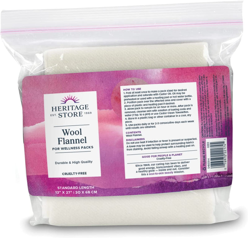 Natural Wool Flannel