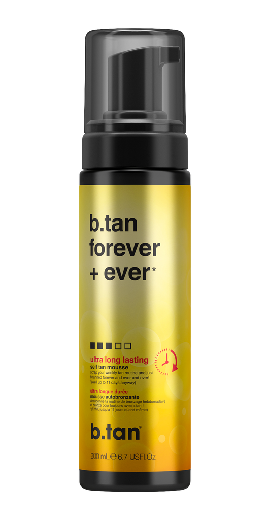 b.tan forever + ever self tan mousse (6.7oz)